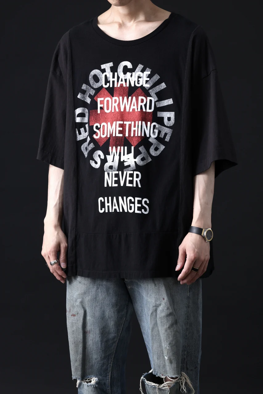 CHANGES VINTAGE REMAKE MULTI PANEL TEE (BLACK #5) - Image 16