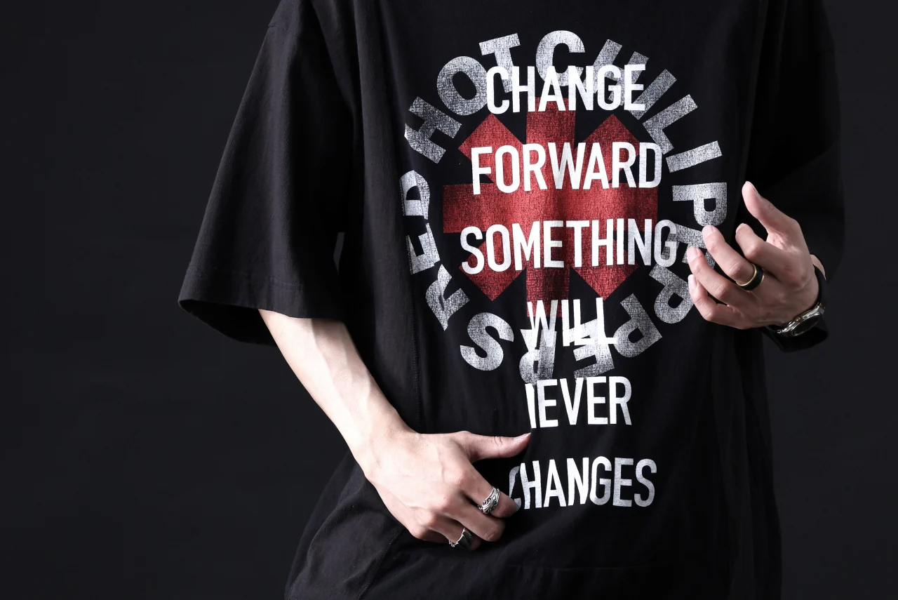 CHANGES VINTAGE REMAKE MULTI PANEL TEE (BLACK #5) - Image 21