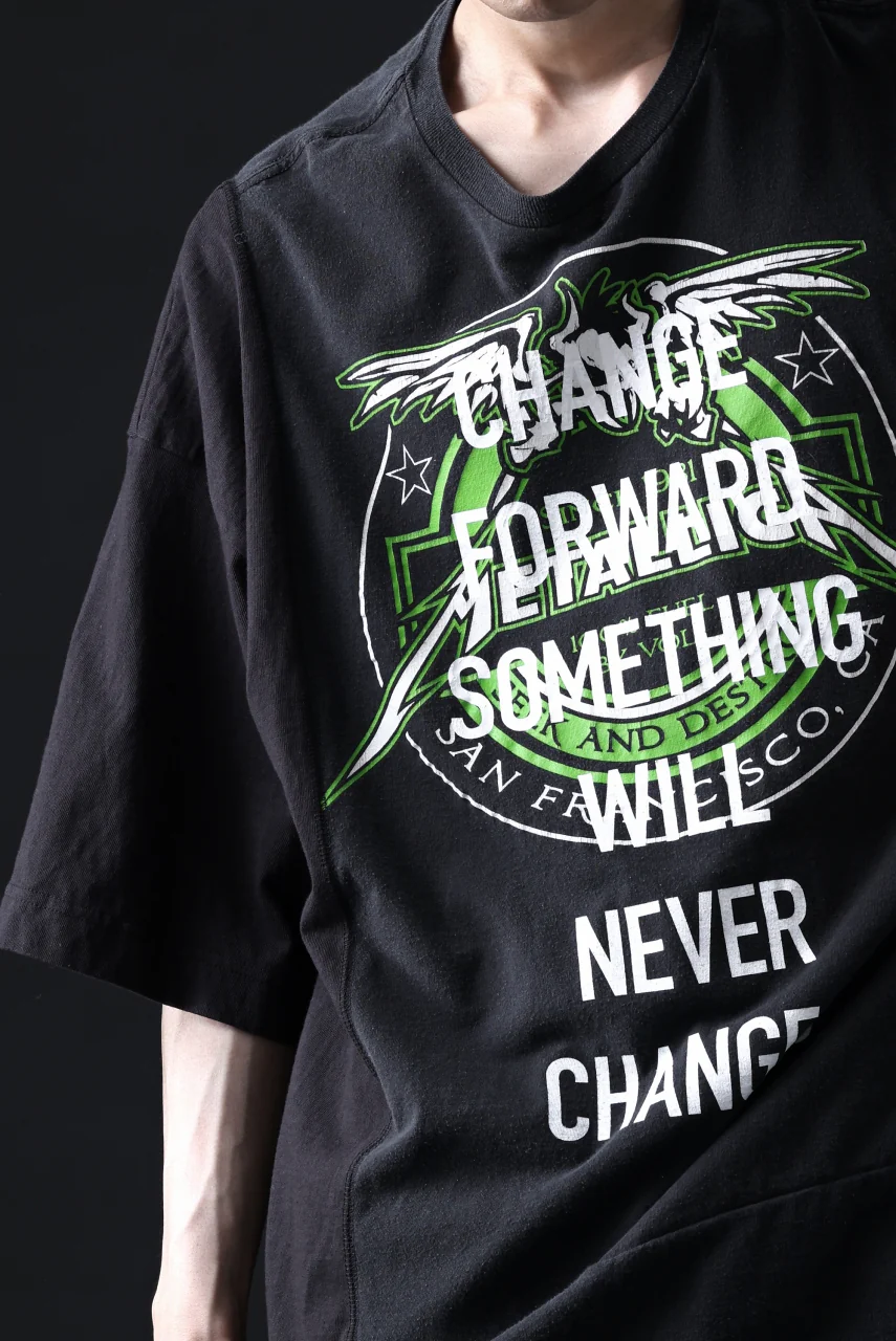 CHANGES VINTAGE REMAKE MULTI PANEL TEE (BLACK #6) - Image 20