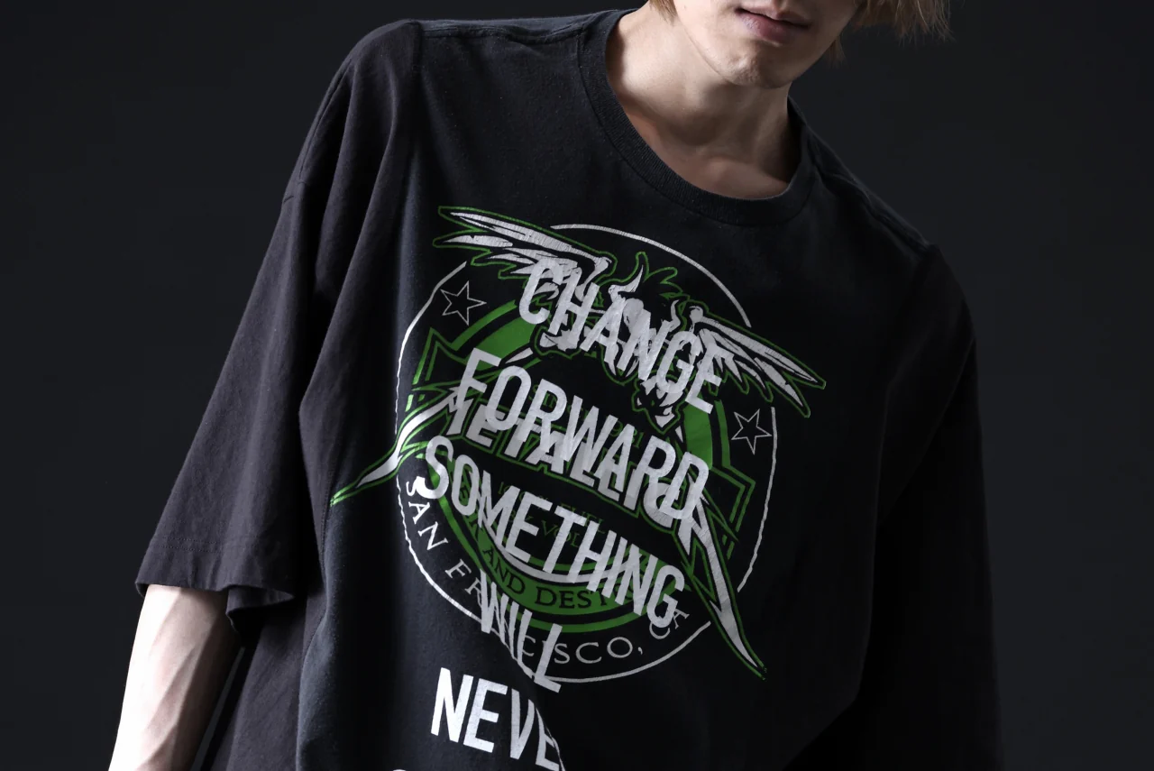 CHANGES VINTAGE REMAKE MULTI PANEL TEE (BLACK #6) - Image 21