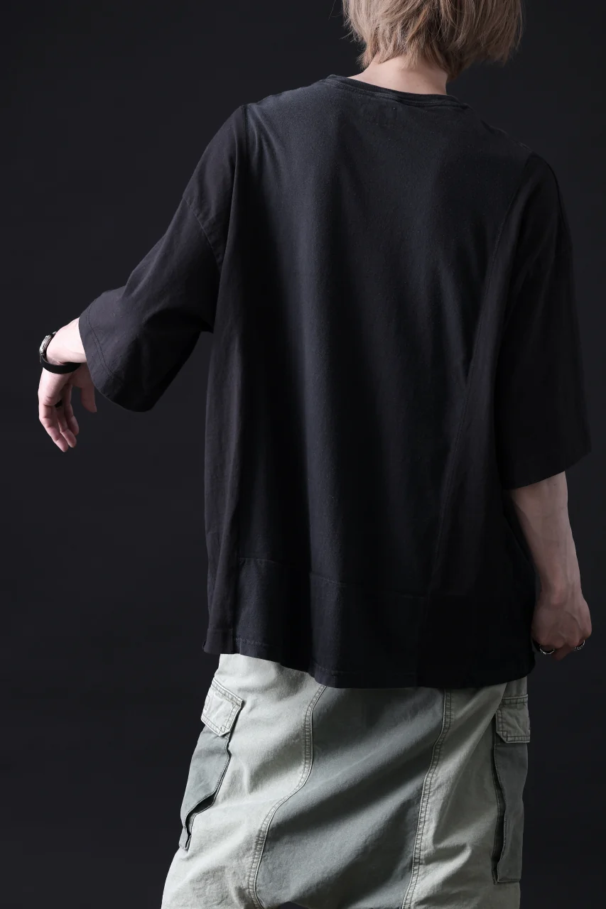 CHANGES VINTAGE REMAKE MULTI PANEL TEE (BLACK #6) - Image 5