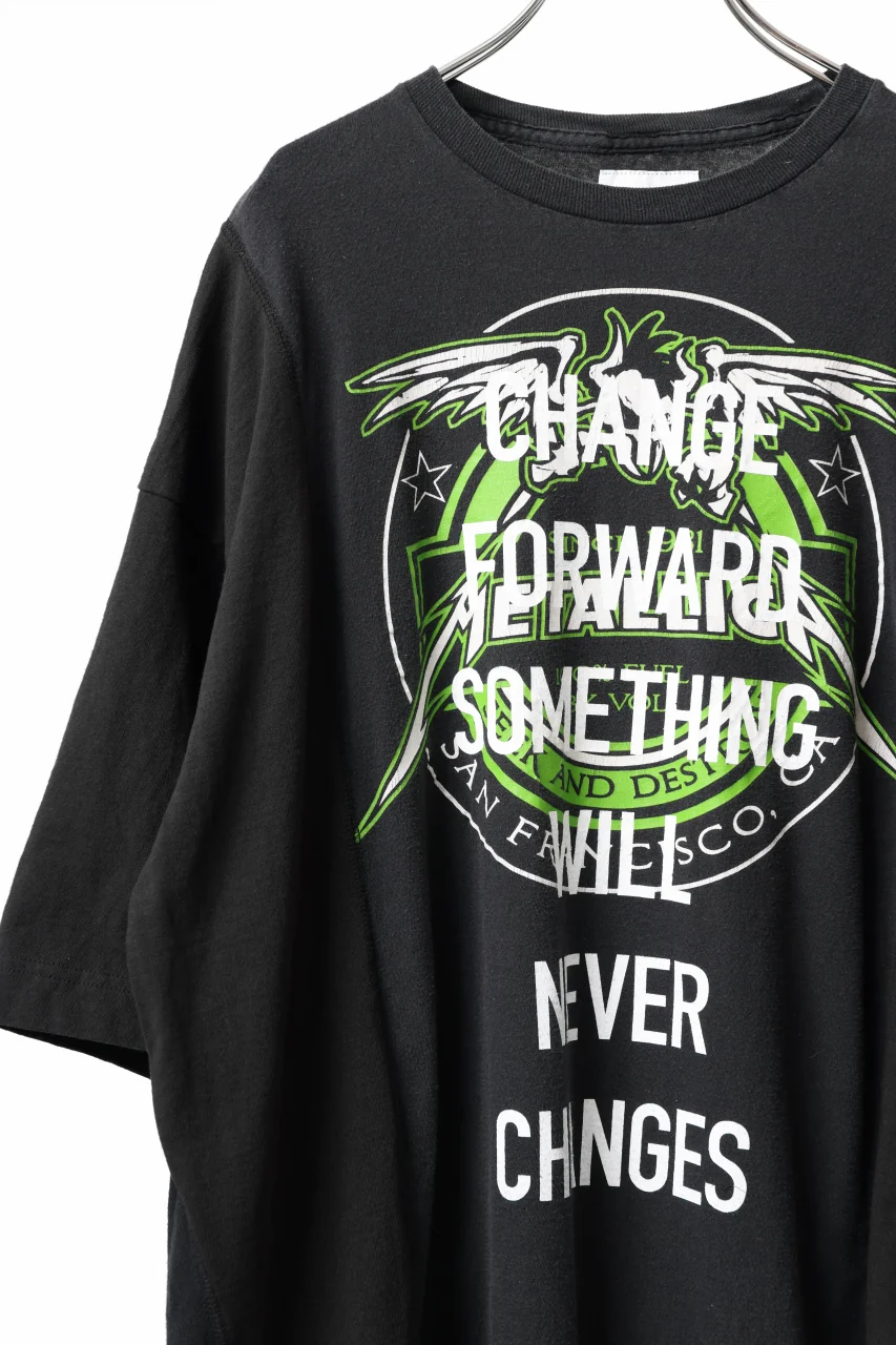 CHANGES VINTAGE REMAKE MULTI PANEL TEE (BLACK #6) - Image 7