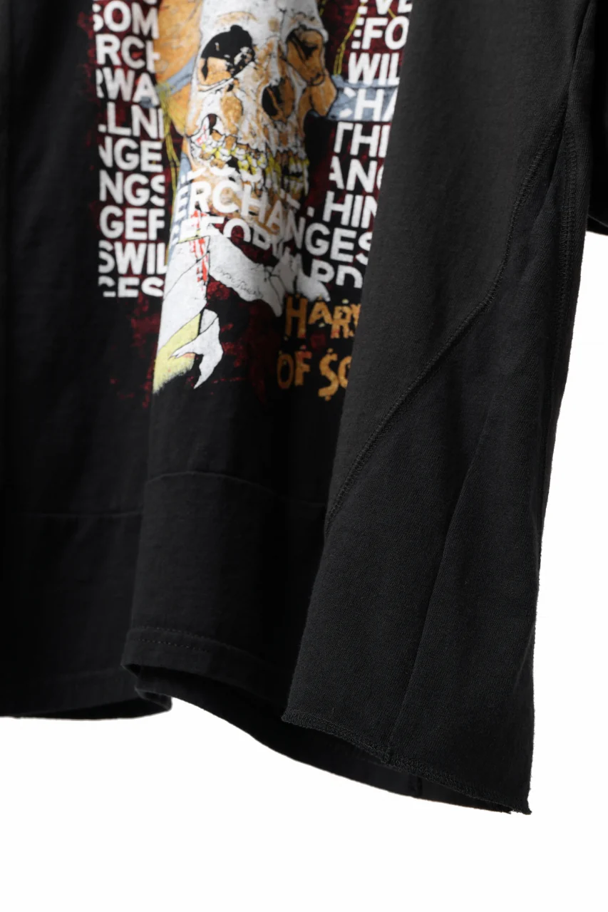 CHANGES VINTAGE REMAKE MULTI PANEL TEE (BLACK #7) - Image 12