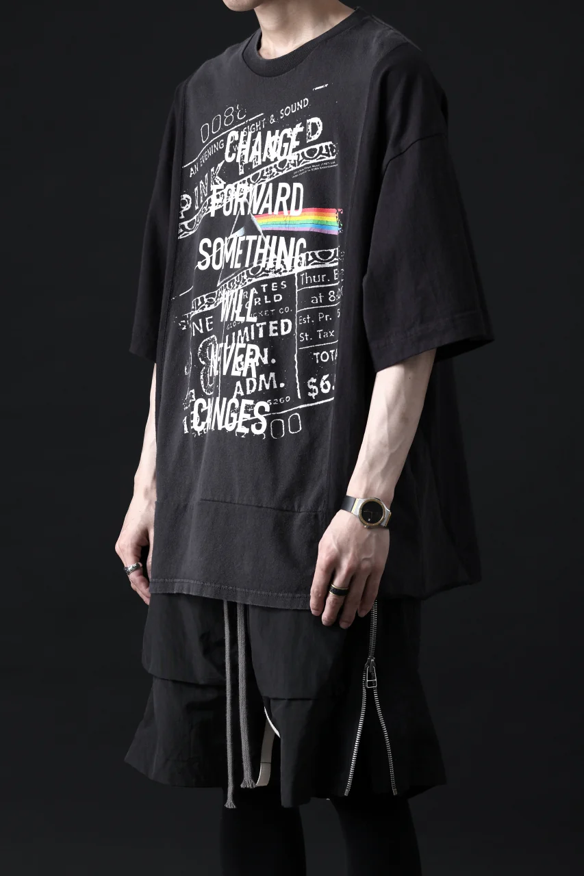 CHANGES VINTAGE REMAKE MULTI PANEL TEE (BLACK #8) - Image 15