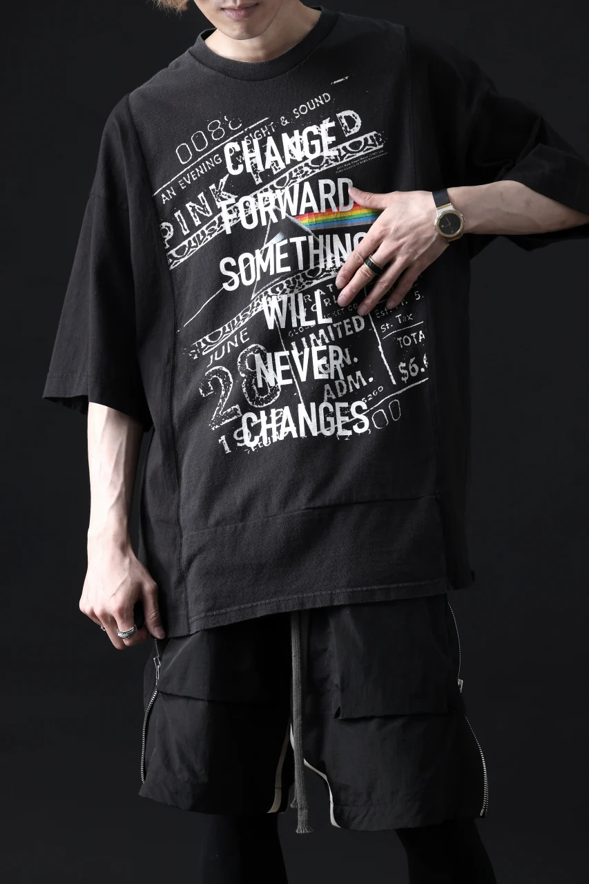 CHANGES VINTAGE REMAKE MULTI PANEL TEE (BLACK #8) - Image 16