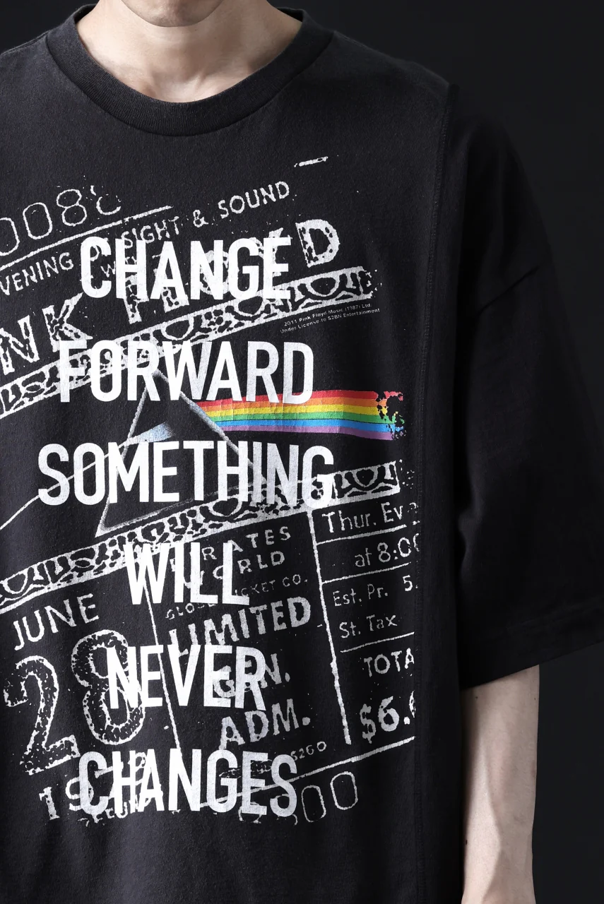 CHANGES VINTAGE REMAKE MULTI PANEL TEE (BLACK #8) - Image 17