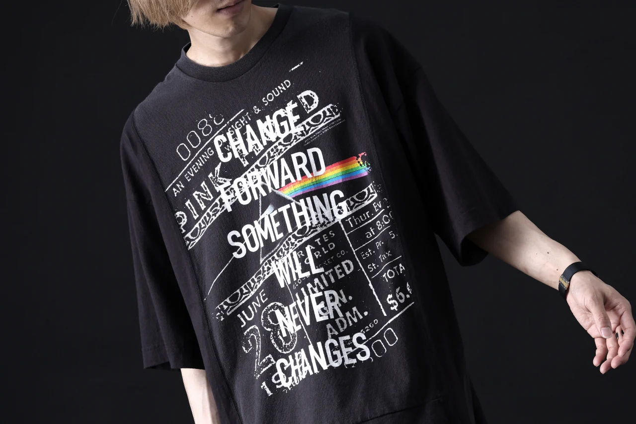 CHANGES VINTAGE REMAKE MULTI PANEL TEE (BLACK #8) - Image 20