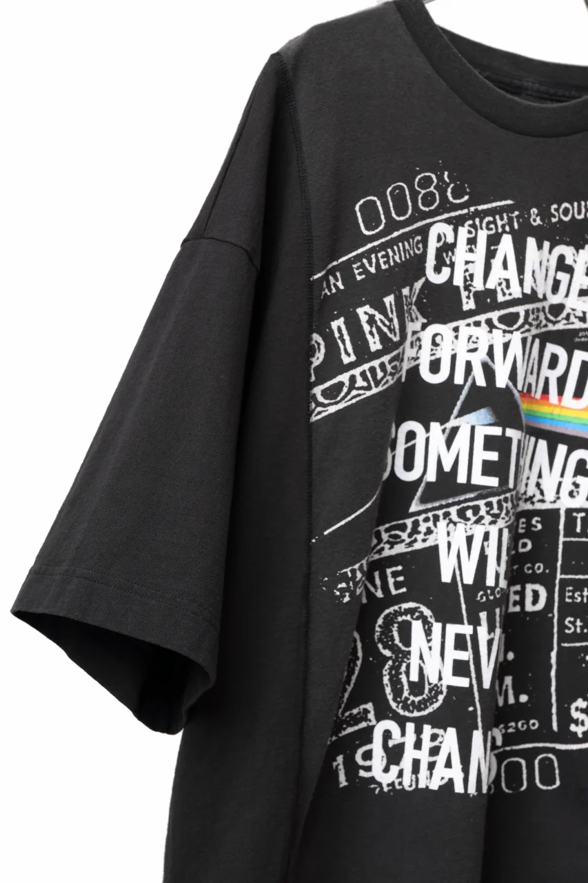 CHANGES VINTAGE REMAKE MULTI PANEL TEE (BLACK #8) - Image 8