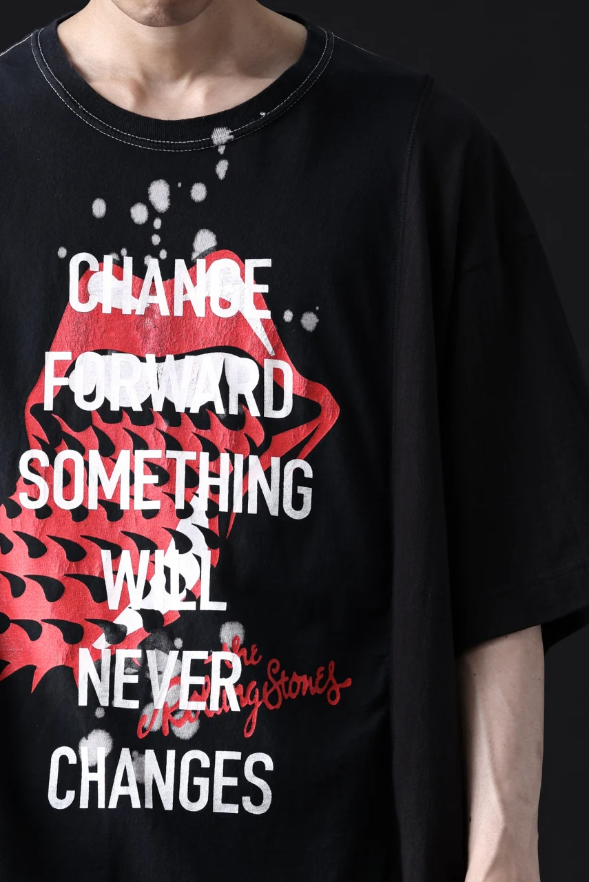 CHANGES VINTAGE REMAKE MULTI PANEL TEE (BLACK #9) - Image 16