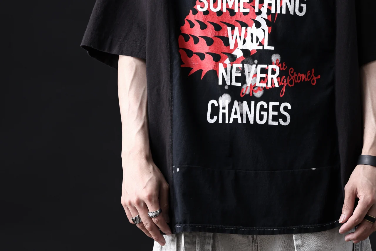 CHANGES VINTAGE REMAKE MULTI PANEL TEE (BLACK #9) - Image 17