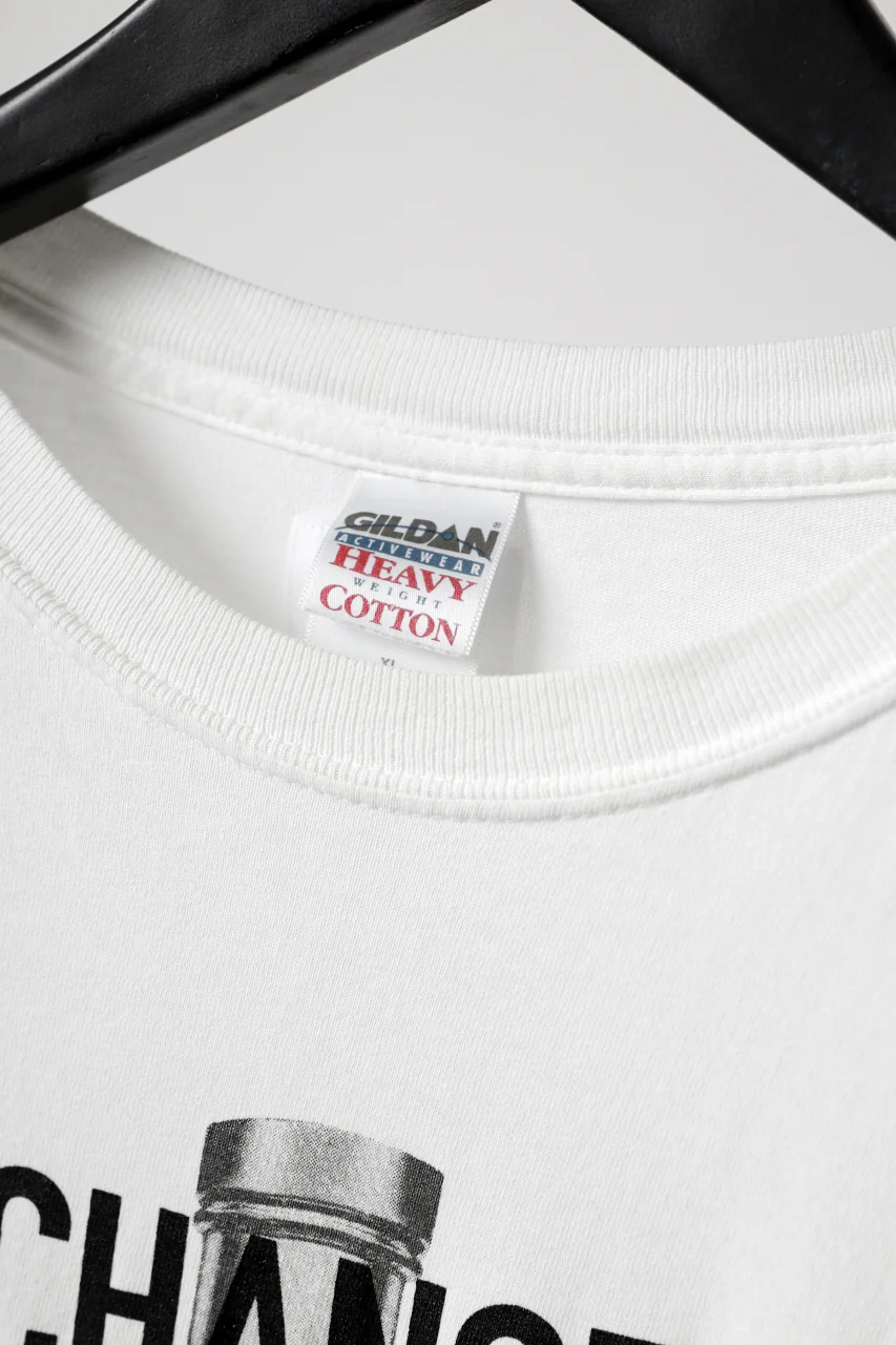 CHANGES VINTAGE REMAKE MULTI PANEL THREE-QUARTER SLEEVE TEE (WHITE #B) - Image 11