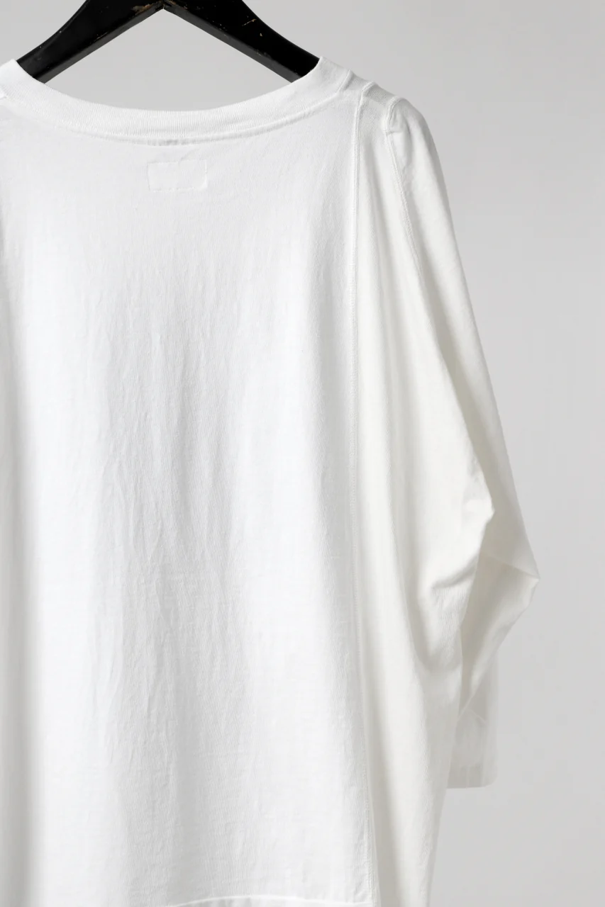 CHANGES VINTAGE REMAKE MULTI PANEL THREE-QUARTER SLEEVE TEE (WHITE #C) - Image 12