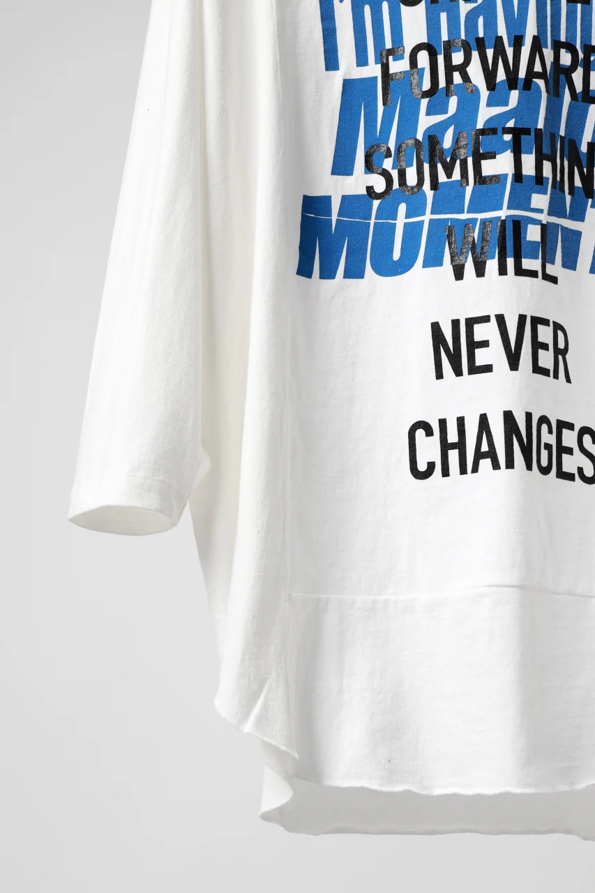 CHANGES VINTAGE REMAKE MULTI PANEL THREE-QUARTER SLEEVE TEE (WHITE #C) - Image 6