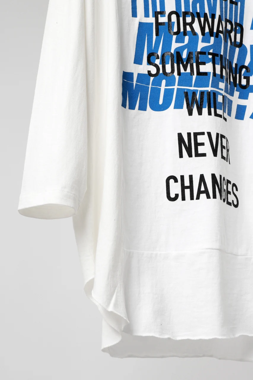CHANGES VINTAGE REMAKE MULTI PANEL THREE-QUARTER SLEEVE TEE (WHITE #C) - Image 7