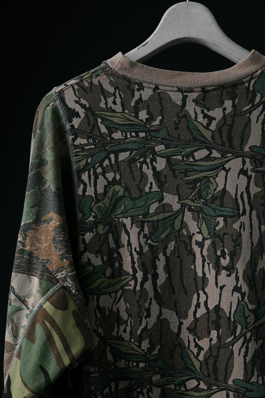 CHANGES VINTAGE REMAKE QUINTET PANEL L/S TEE (CAMO #A) - Image 10