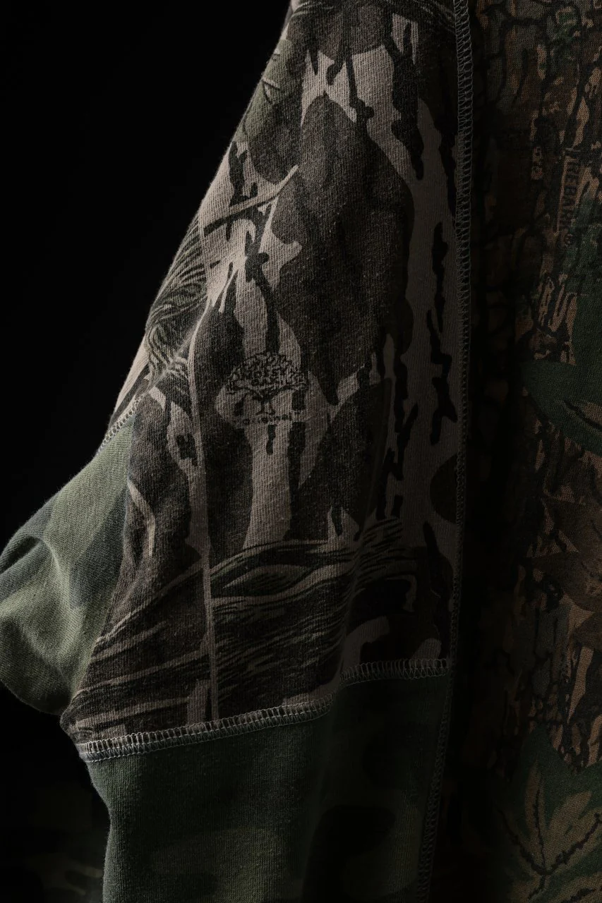 CHANGES VINTAGE REMAKE QUINTET PANEL L/S TEE (CAMO #B) - Image 11