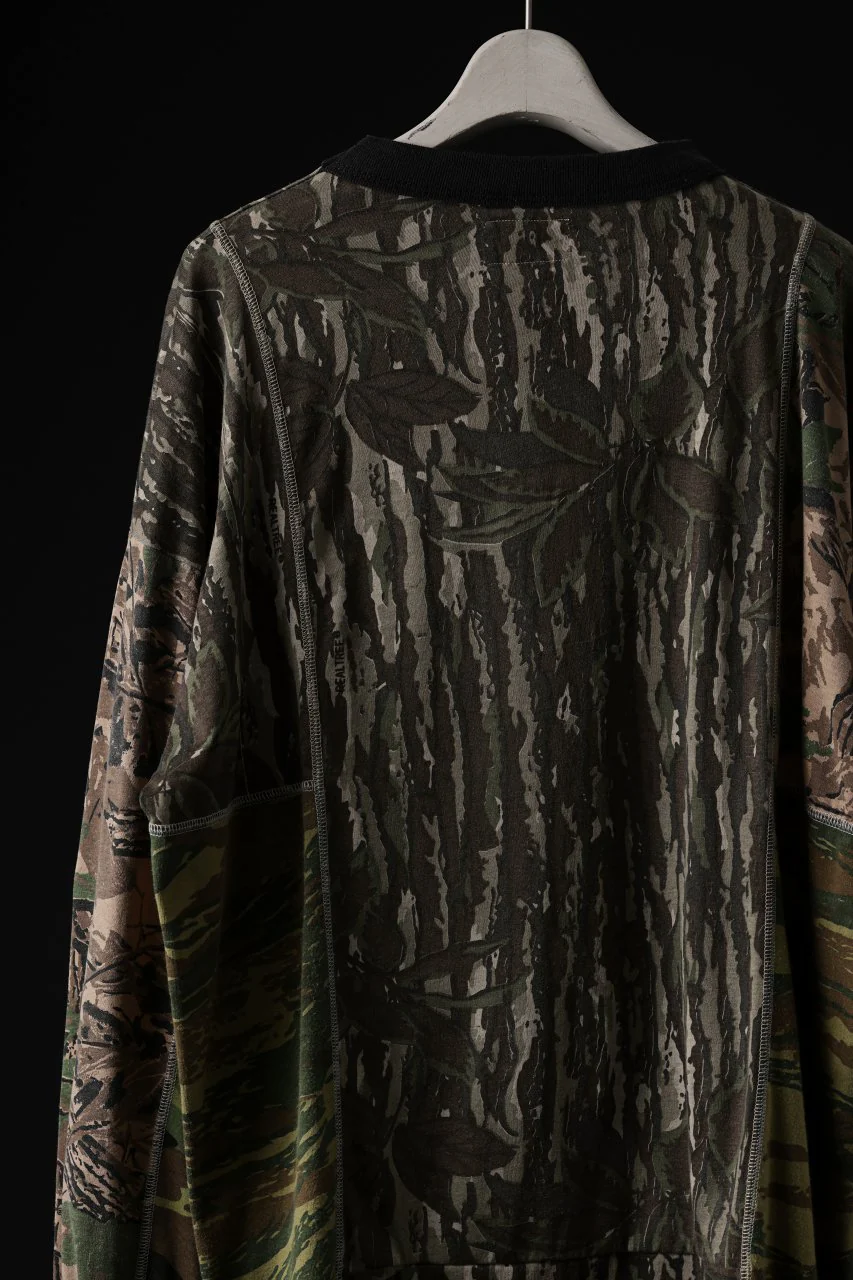CHANGES VINTAGE REMAKE QUINTET PANEL L/S TEE (CAMO #C) - Image 10