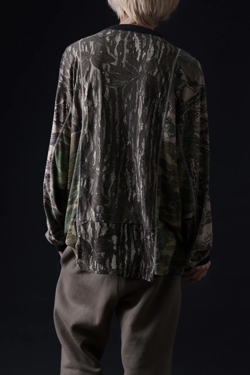 CHANGES VINTAGE REMAKE QUINTET PANEL L/S TEE (CAMO #C) - Image 13