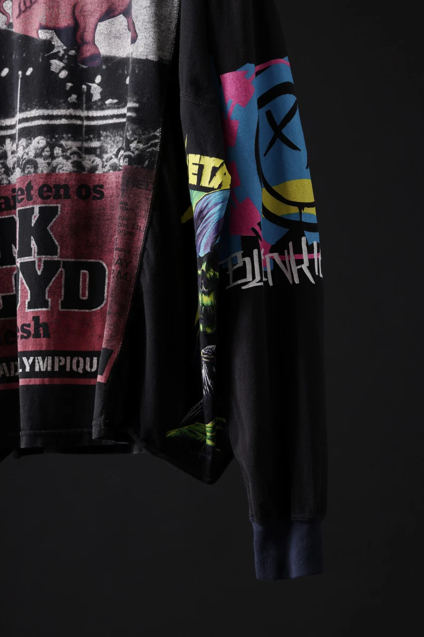 CHANGES VINTAGE REMAKE QUINTET PANEL LONG SLEEVE T-SHIRT (MULTI #A) - Image 8