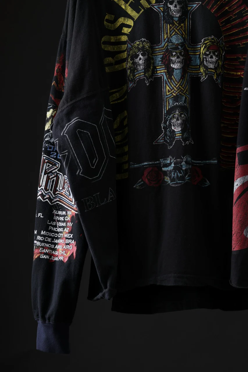 CHANGES VINTAGE REMAKE QUINTET PANEL LONG SLEEVE T-SHIRT (MULTI #B) - Image 6