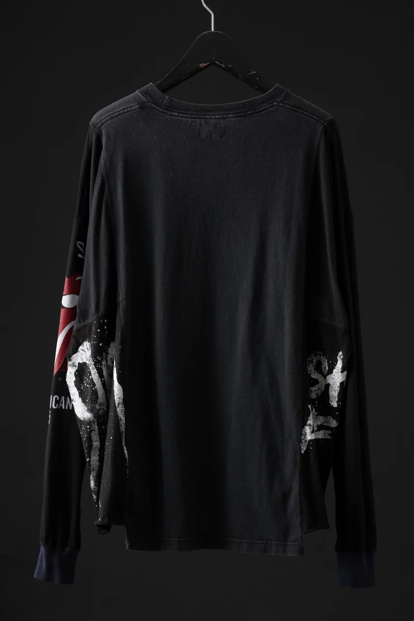 CHANGES VINTAGE REMAKE QUINTET PANEL LONG SLEEVE T-SHIRT (MULTI #D) - Image 3