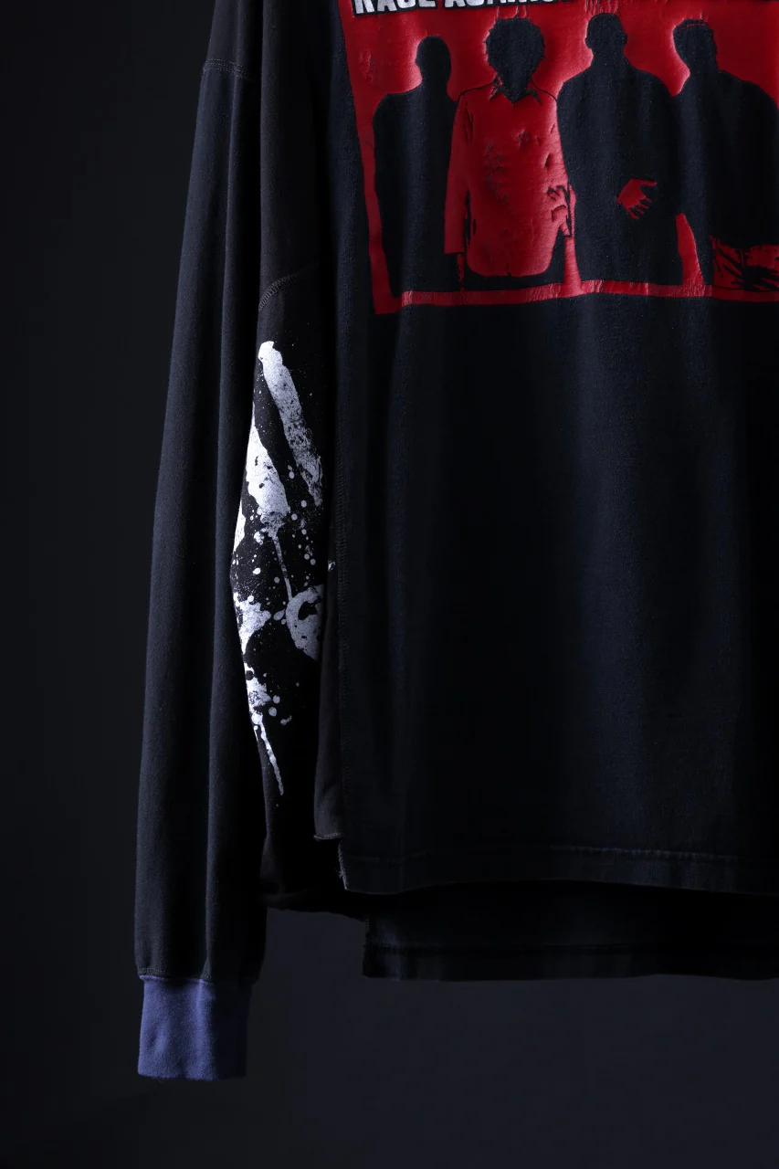 CHANGES VINTAGE REMAKE QUINTET PANEL LONG SLEEVE T-SHIRT (MULTI #D) - Image 5