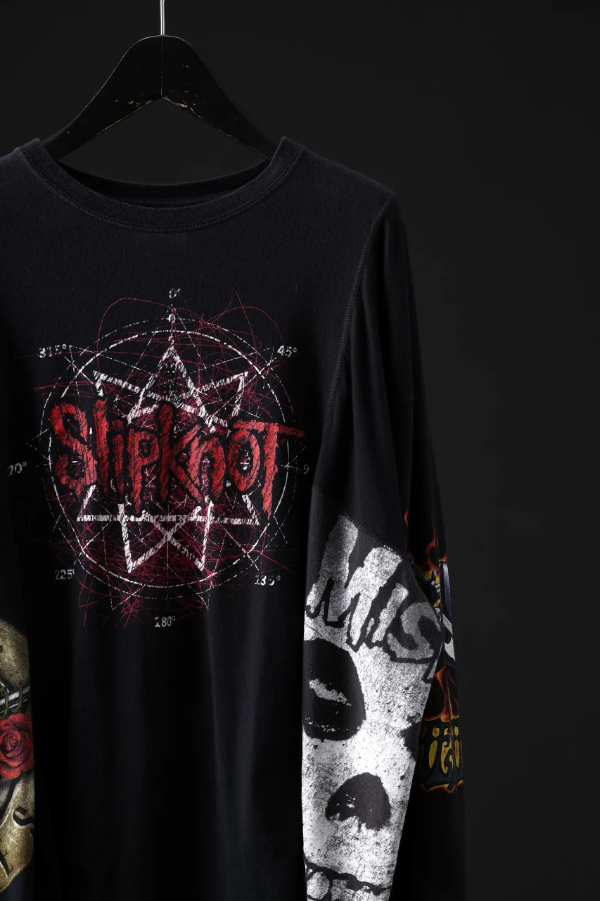CHANGES VINTAGE REMAKE QUINTET PANEL LONG SLEEVE T-SHIRT (MULTI #F) - Image 4
