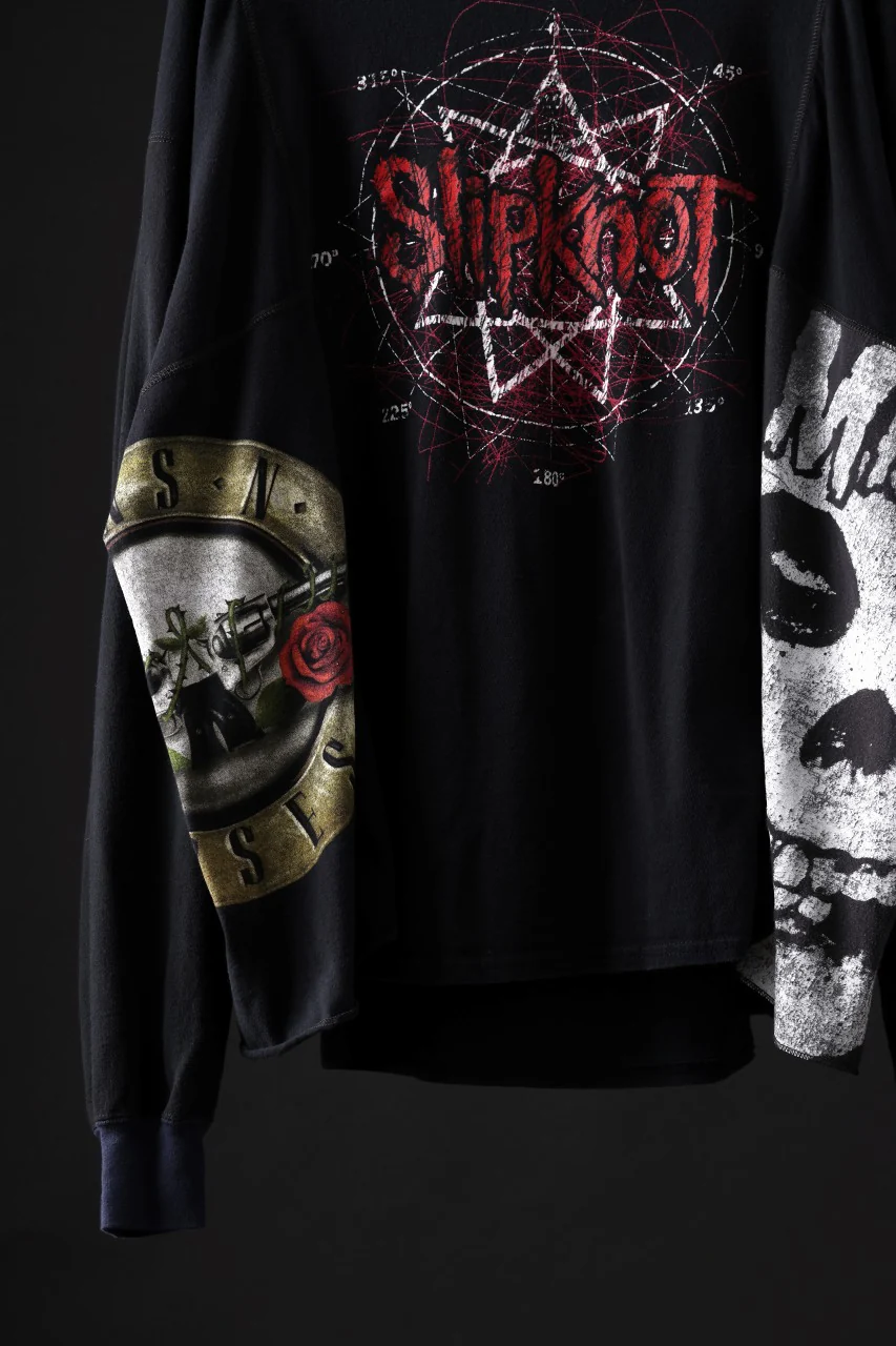 CHANGES VINTAGE REMAKE QUINTET PANEL LONG SLEEVE T-SHIRT (MULTI #F) - Image 5