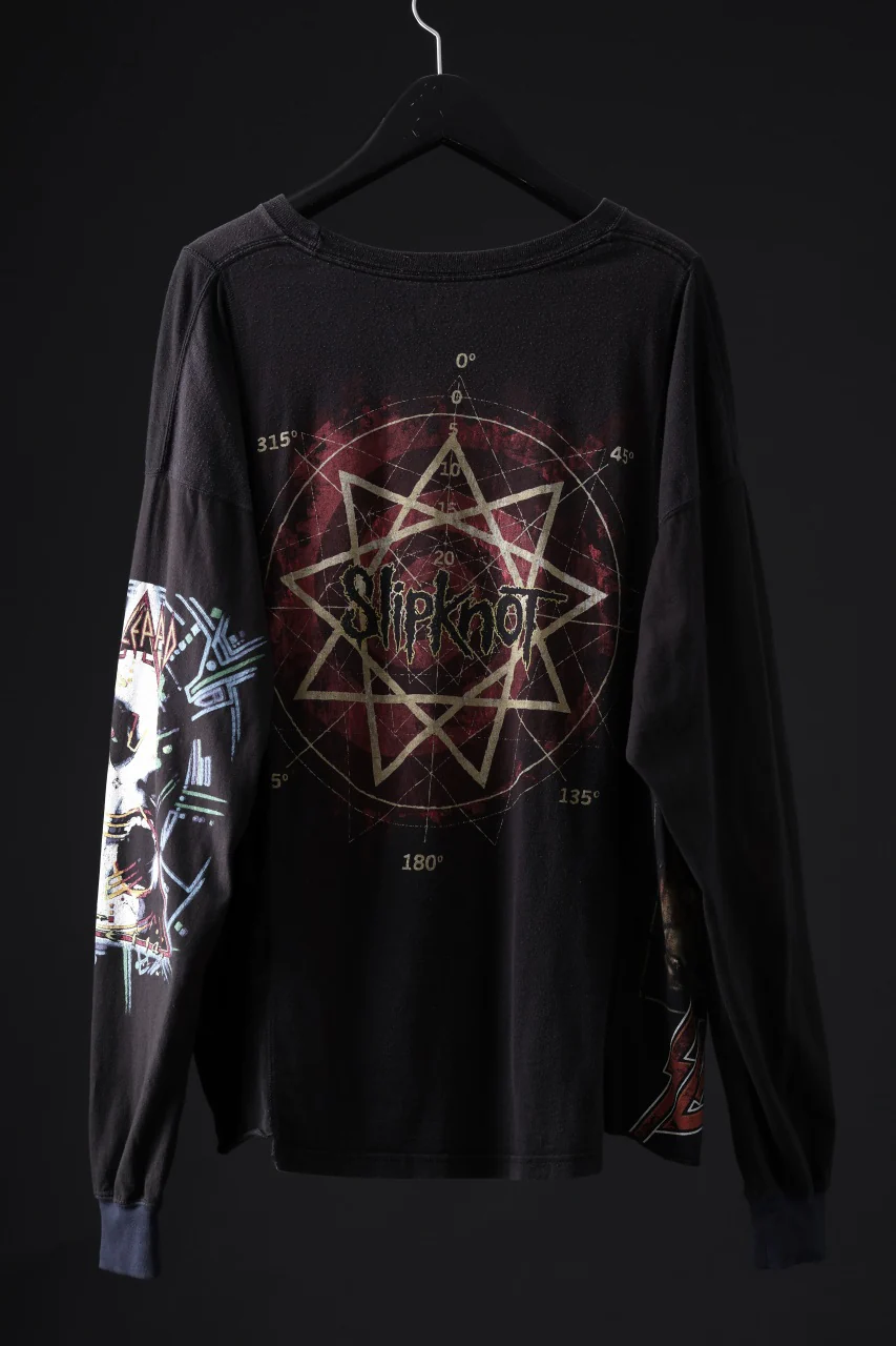 CHANGES VINTAGE REMAKE QUINTET PANEL LONG SLEEVE T-SHIRT (MULTI #G) - Image 2