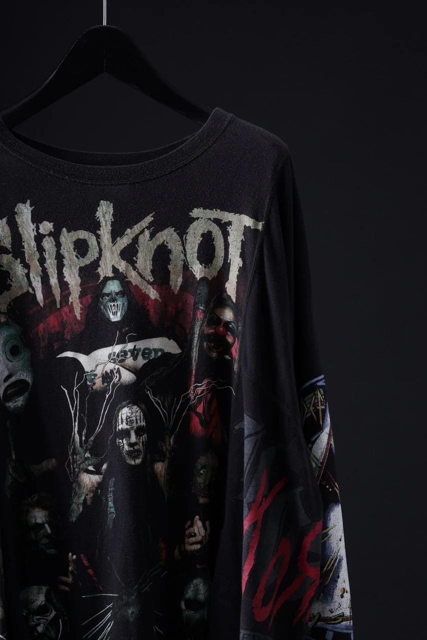 CHANGES VINTAGE REMAKE QUINTET PANEL LONG SLEEVE T-SHIRT (MULTI #G) - Image 3