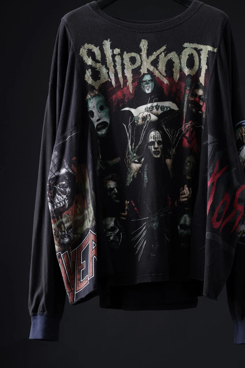 CHANGES VINTAGE REMAKE QUINTET PANEL LONG SLEEVE T-SHIRT (MULTI #G) - Image 4