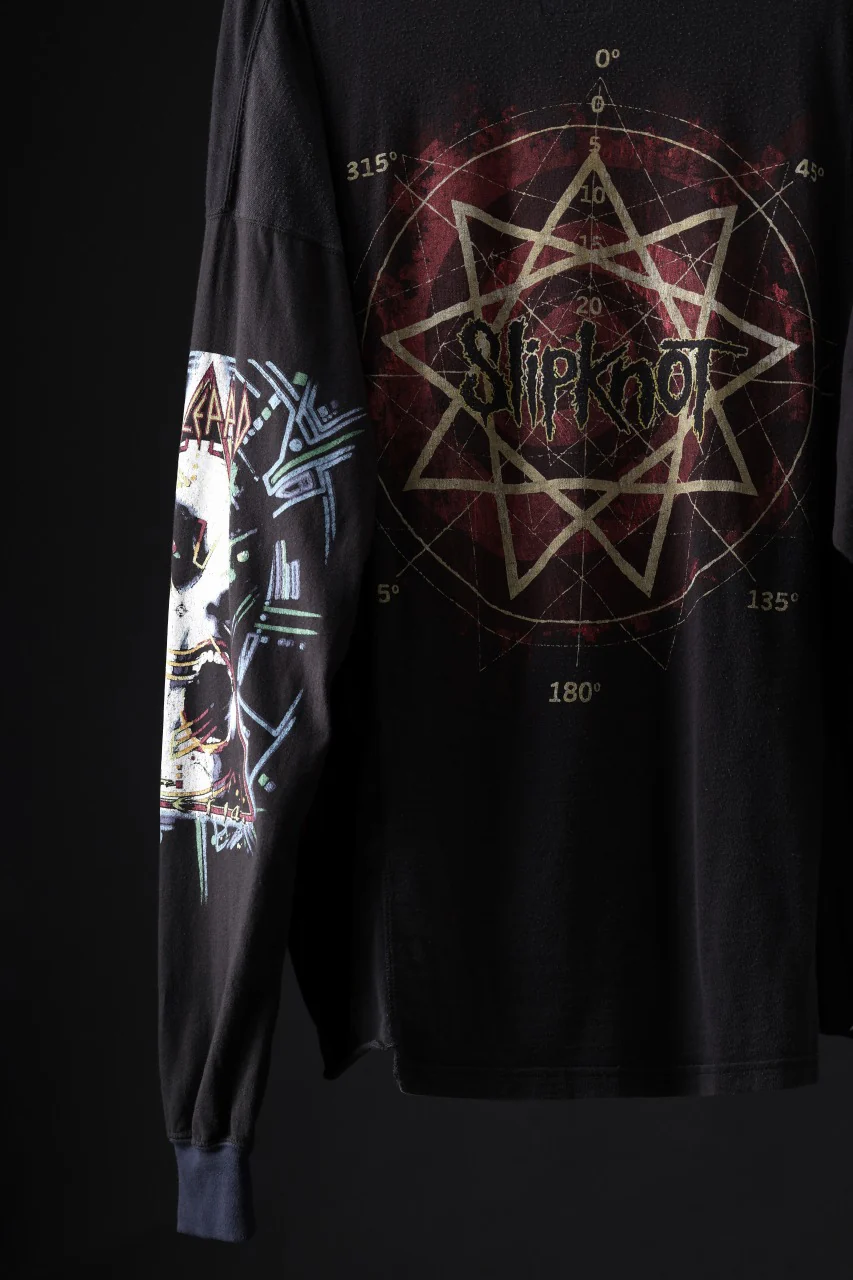CHANGES VINTAGE REMAKE QUINTET PANEL LONG SLEEVE T-SHIRT (MULTI #G) - Image 8