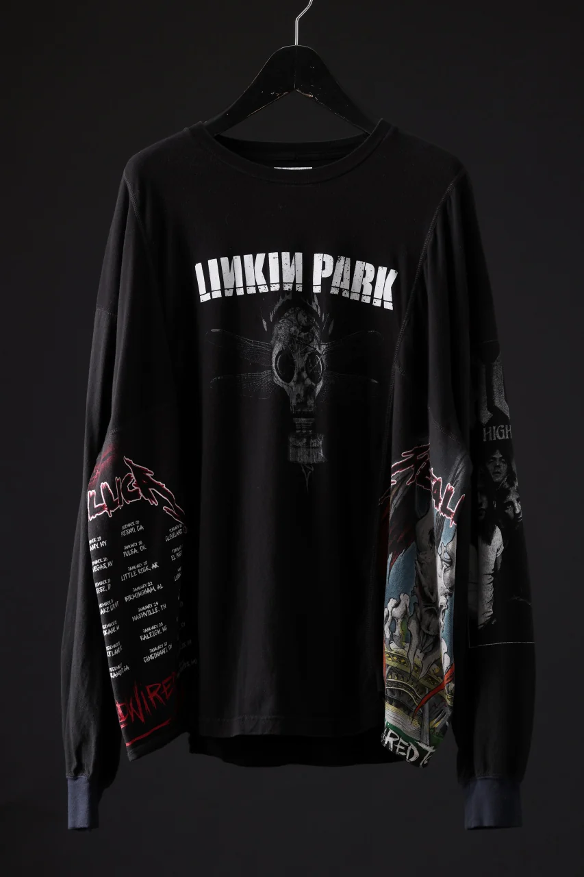 CHANGES VINTAGE REMAKE QUINTET PANEL LONG SLEEVE T-SHIRT (MULTI #H)