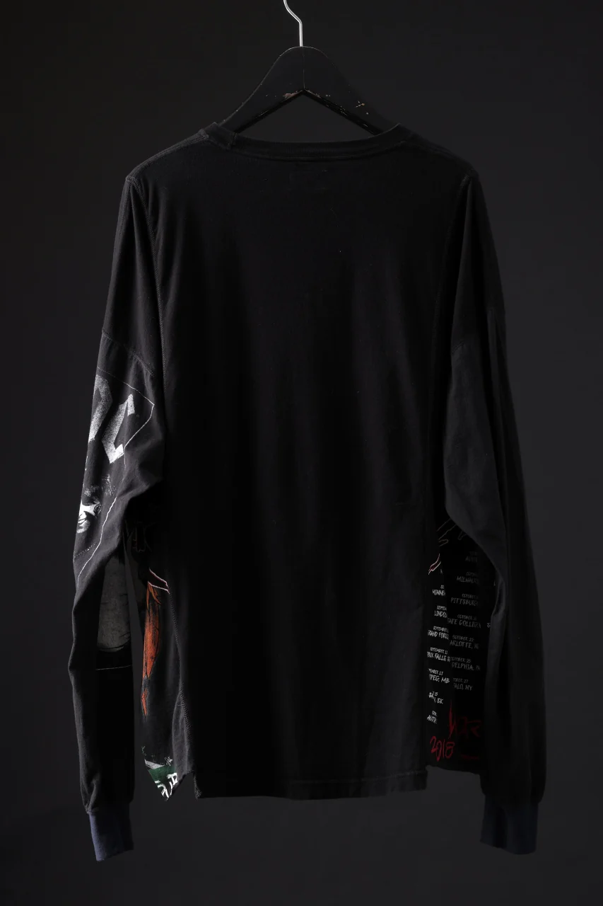 CHANGES VINTAGE REMAKE QUINTET PANEL LONG SLEEVE T-SHIRT (MULTI #H) - Image 3