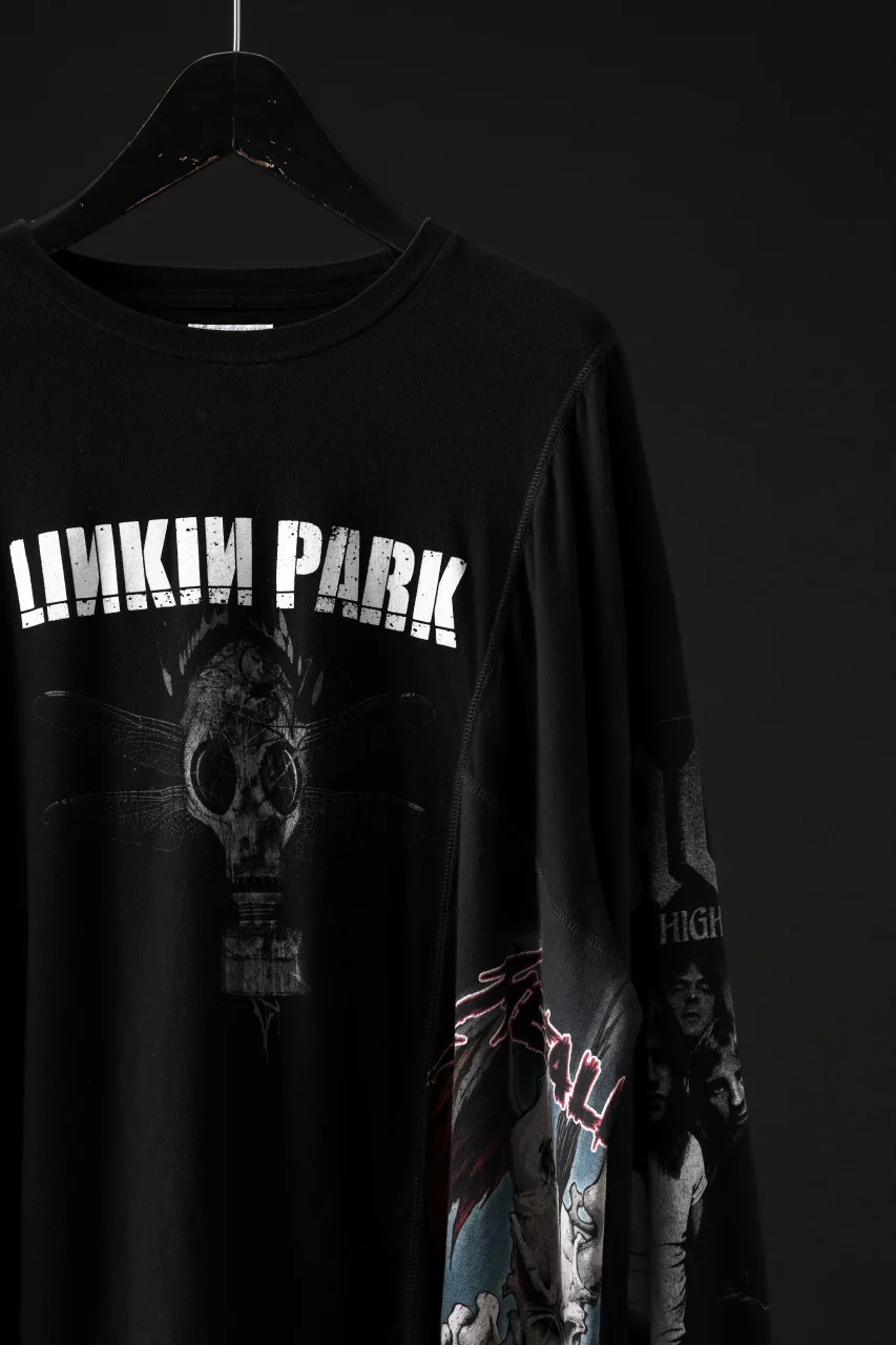 CHANGES VINTAGE REMAKE QUINTET PANEL LONG SLEEVE T-SHIRT (MULTI #H) - Image 4