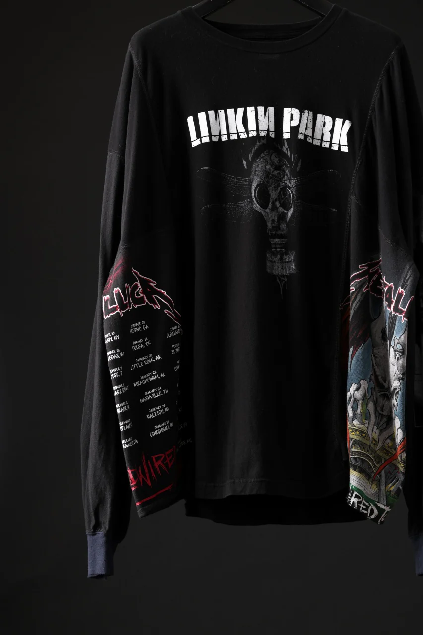 CHANGES VINTAGE REMAKE QUINTET PANEL LONG SLEEVE T-SHIRT (MULTI #H) - Image 5