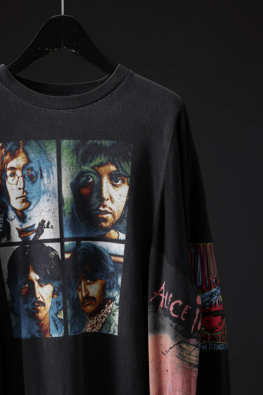 CHANGES VINTAGE REMAKE QUINTET PANEL LONG SLEEVE T-SHIRT (MULTI #I) - Image 4