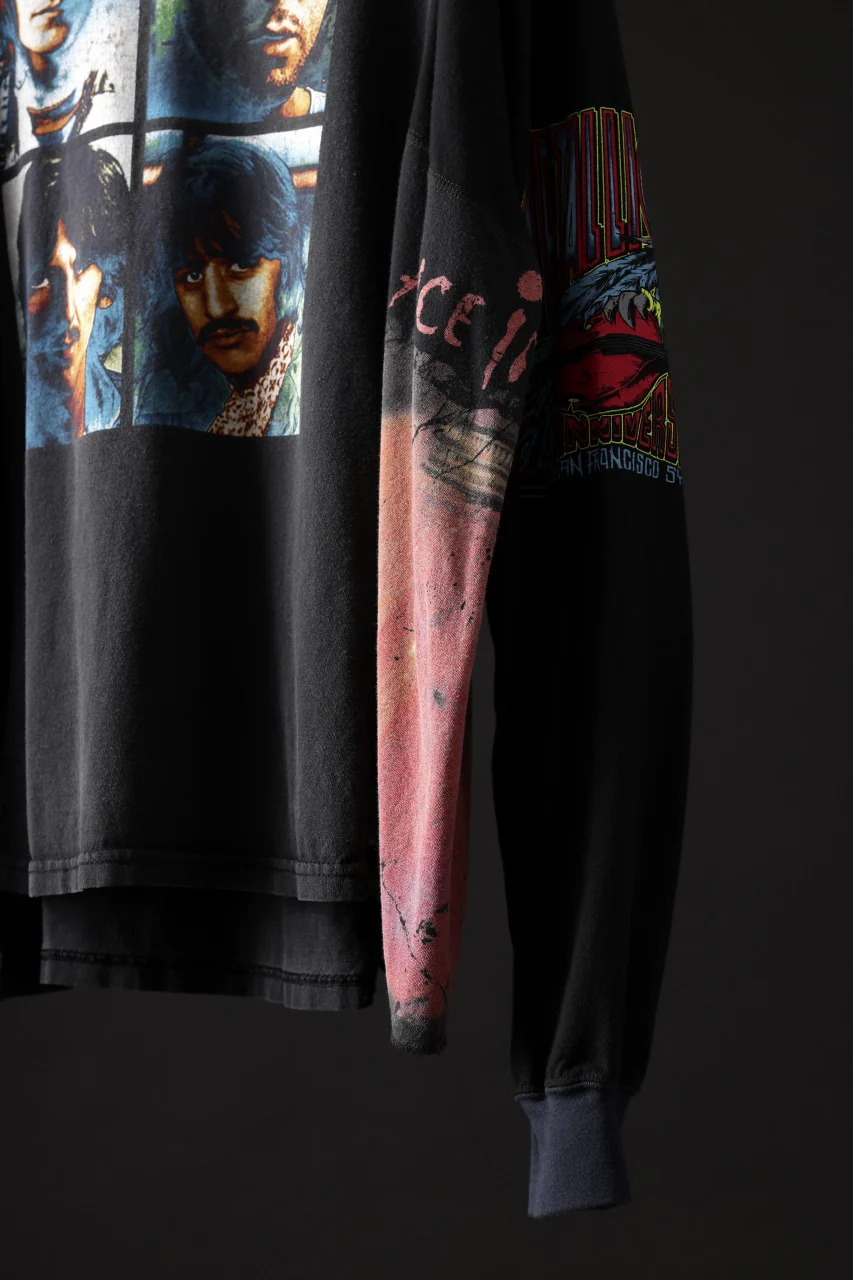 CHANGES VINTAGE REMAKE QUINTET PANEL LONG SLEEVE T-SHIRT (MULTI #I) - Image 7