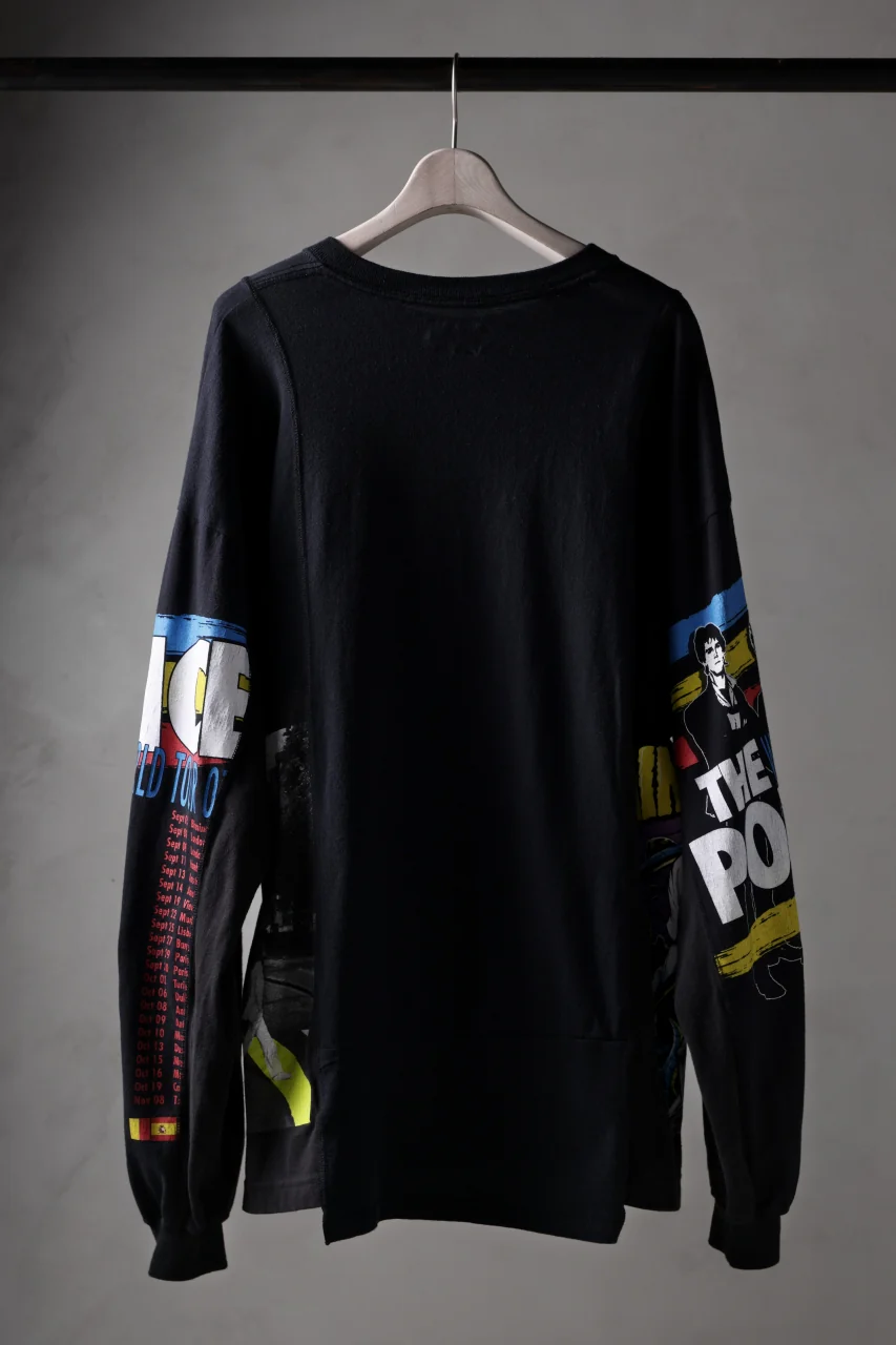 CHANGES VINTAGE REMAKE QUINTET PANEL LONG SLEEVE TEE (MULTI #A) - Image 3