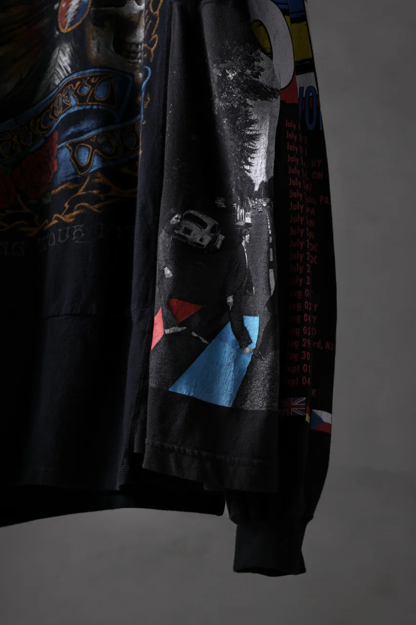 CHANGES VINTAGE REMAKE QUINTET PANEL LONG SLEEVE TEE (MULTI #A) - Image 6