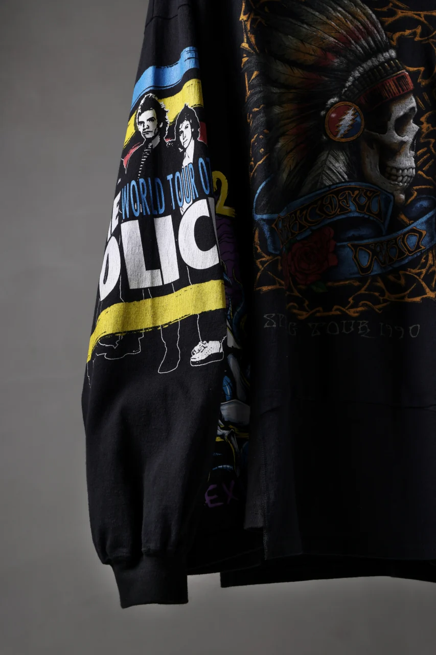 CHANGES VINTAGE REMAKE QUINTET PANEL LONG SLEEVE TEE (MULTI #A) - Image 7