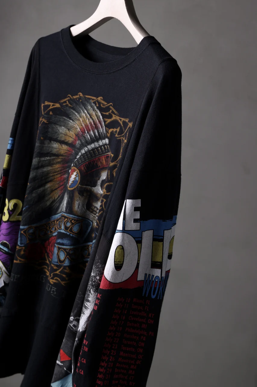 CHANGES VINTAGE REMAKE QUINTET PANEL LONG SLEEVE TEE (MULTI #A) - Image 8