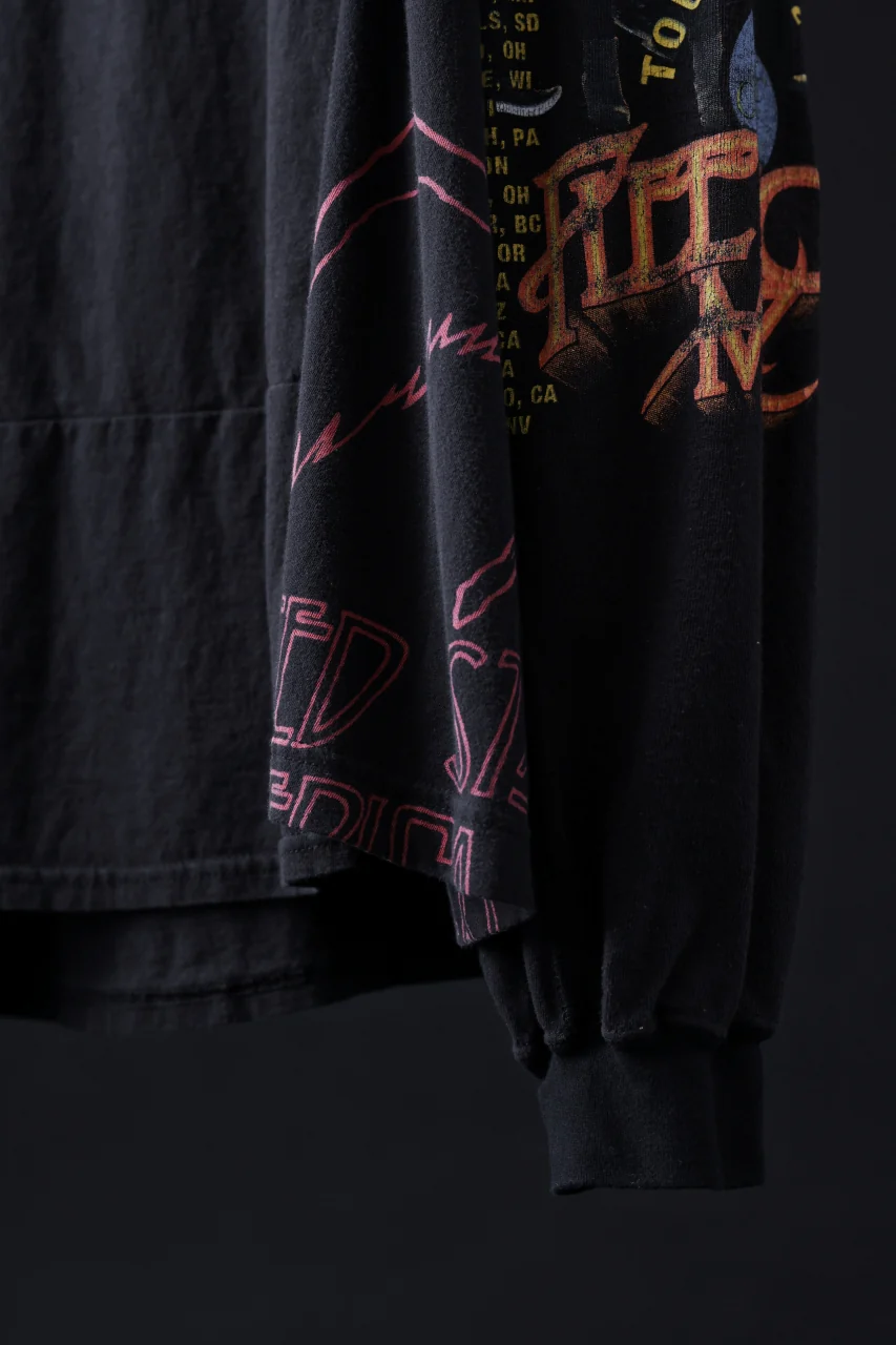 CHANGES VINTAGE REMAKE QUINTET PANEL LONG SLEEVE TEE (MULTI #A-PF1) - Image 3