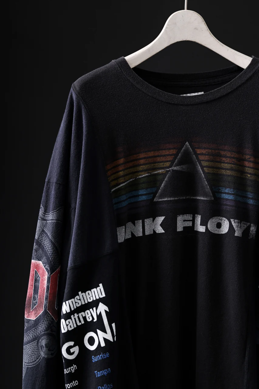 CHANGES VINTAGE REMAKE QUINTET PANEL LONG SLEEVE TEE (MULTI #B-PF2) - Image 3