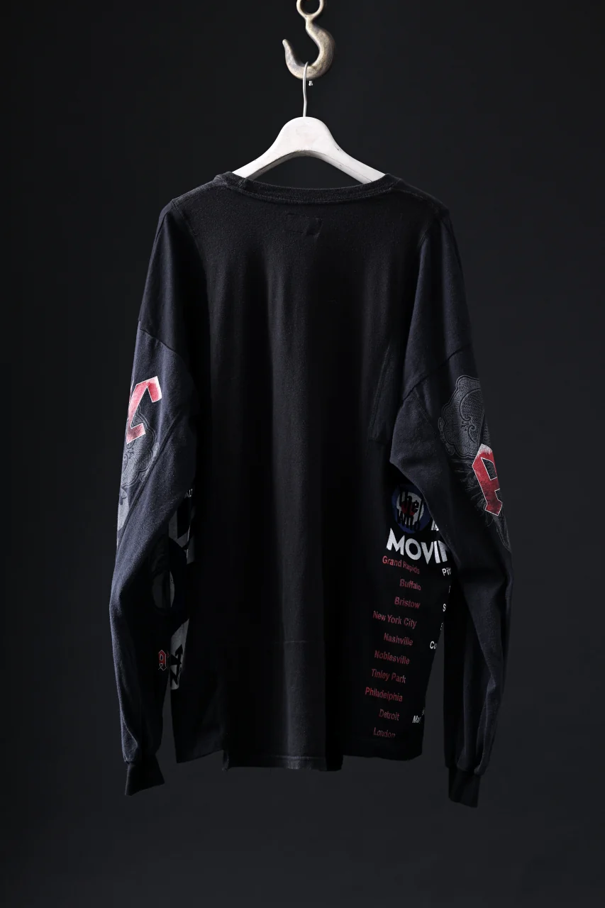 CHANGES VINTAGE REMAKE QUINTET PANEL LONG SLEEVE TEE (MULTI #B-PF2) - Image 5
