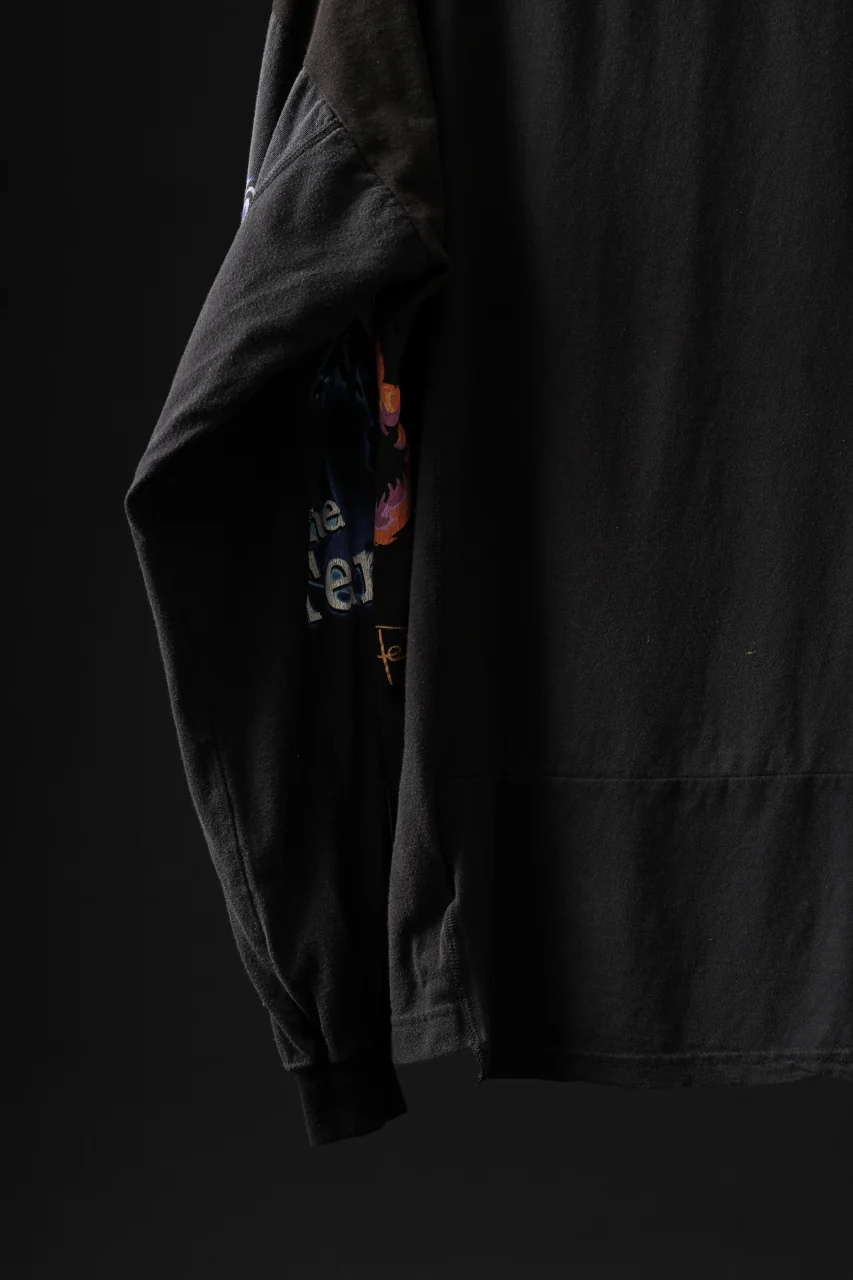 CHANGES VINTAGE REMAKE QUINTET PANEL LONG SLEEVE TEE (MULTI #E-LZ3) - Image 6