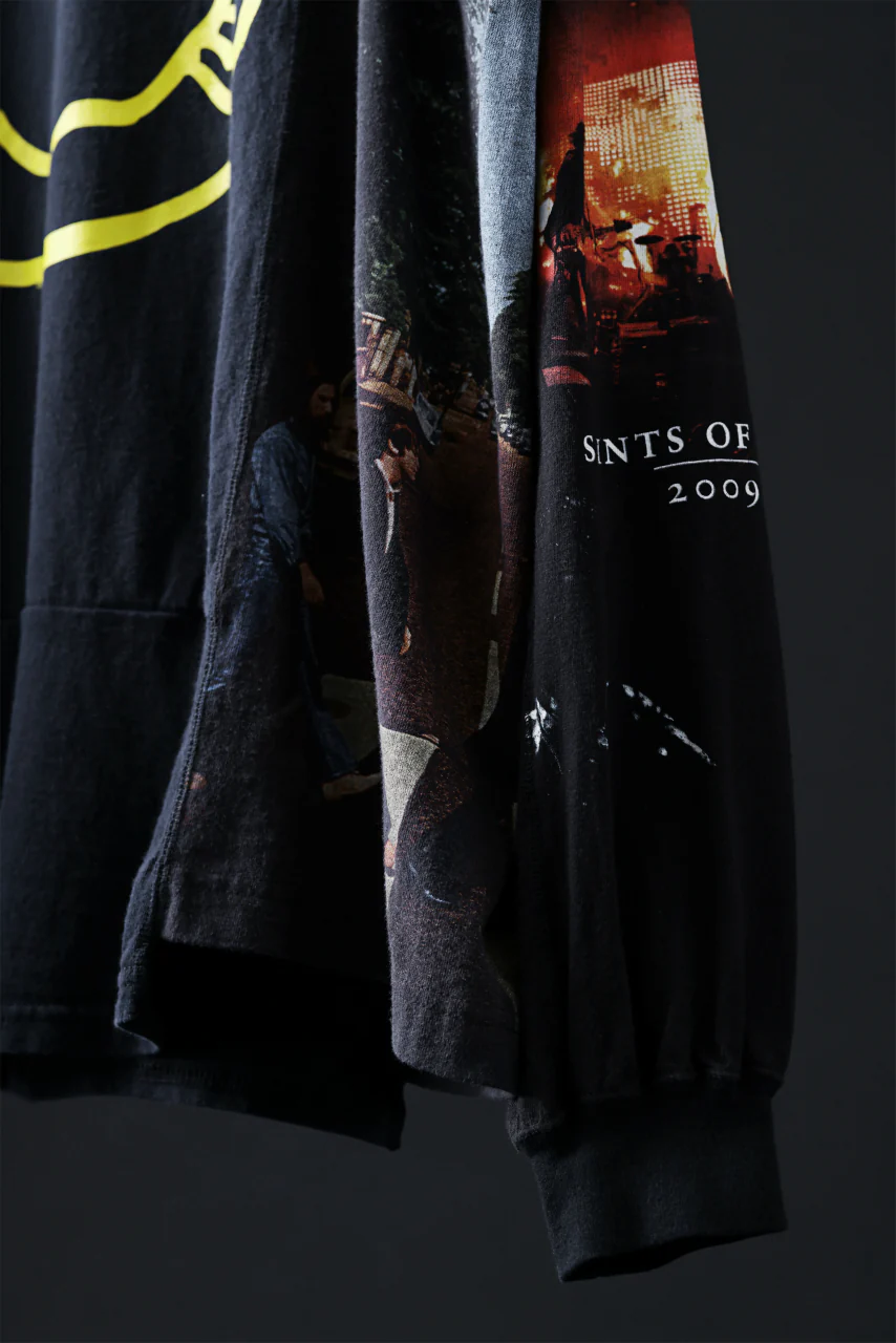 CHANGES VINTAGE REMAKE QUINTET PANEL LONG SLEEVE TEE (MULTI #K-NR4) - Image 6