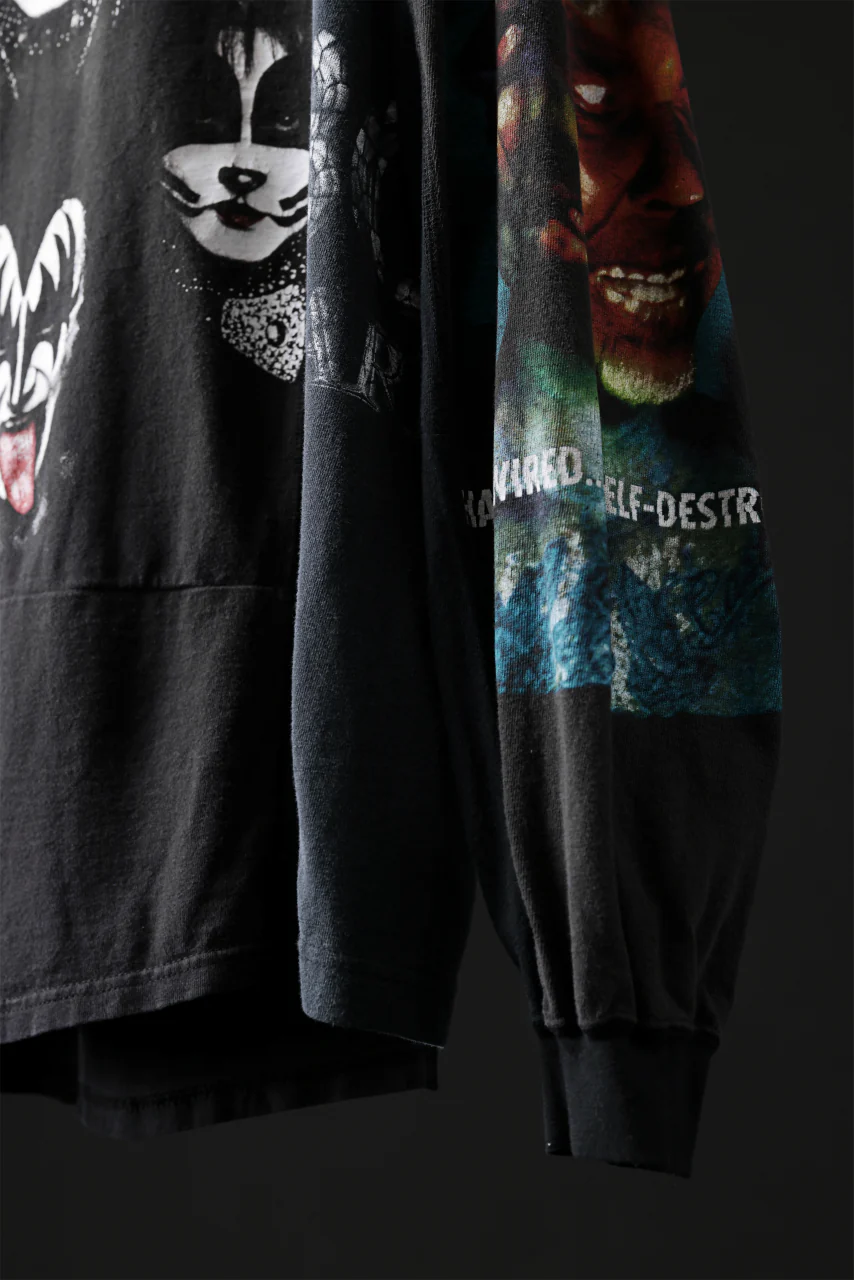 CHANGES VINTAGE REMAKE QUINTET PANEL LONG SLEEVE TEE (MULTI #P-KS) - Image 6