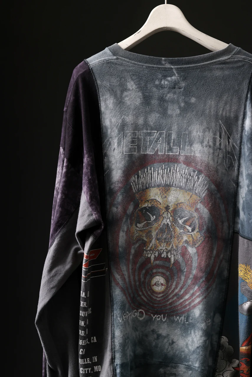 CHANGES VINTAGE REMAKE QUINTET PANEL LONG SLEEVE TEE (MULTI #U-MT) - Image 10