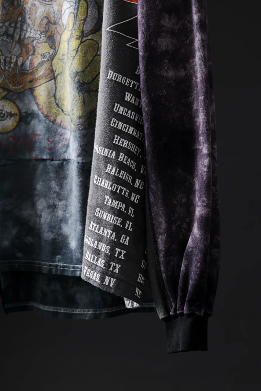 CHANGES VINTAGE REMAKE QUINTET PANEL LONG SLEEVE TEE (MULTI #U-MT) - Image 7